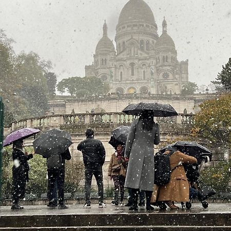 Montmartre Joli 2 Pieces Au Pied Du Sacre Coeur Lejlighed Paris Eksteriør billede
